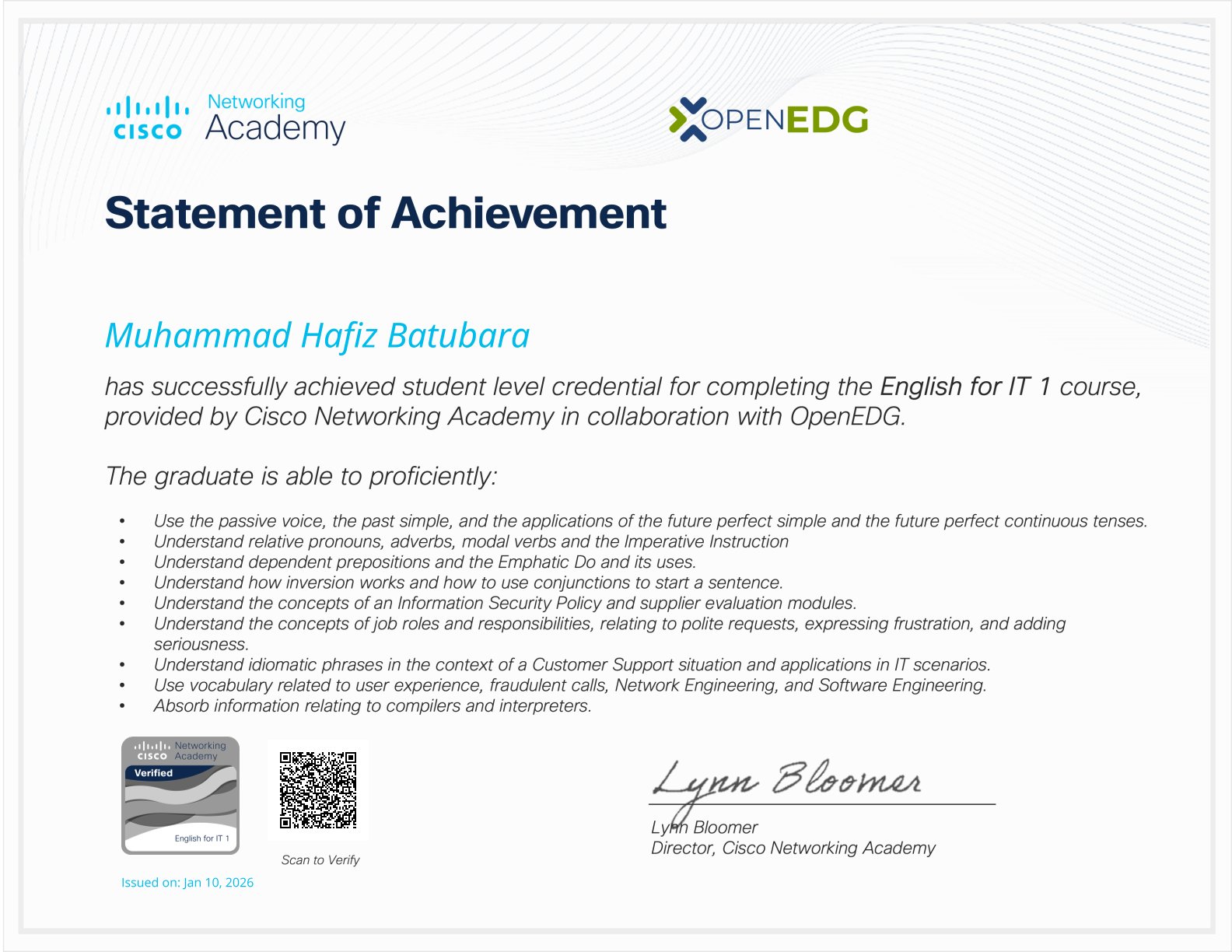 English for IT 1