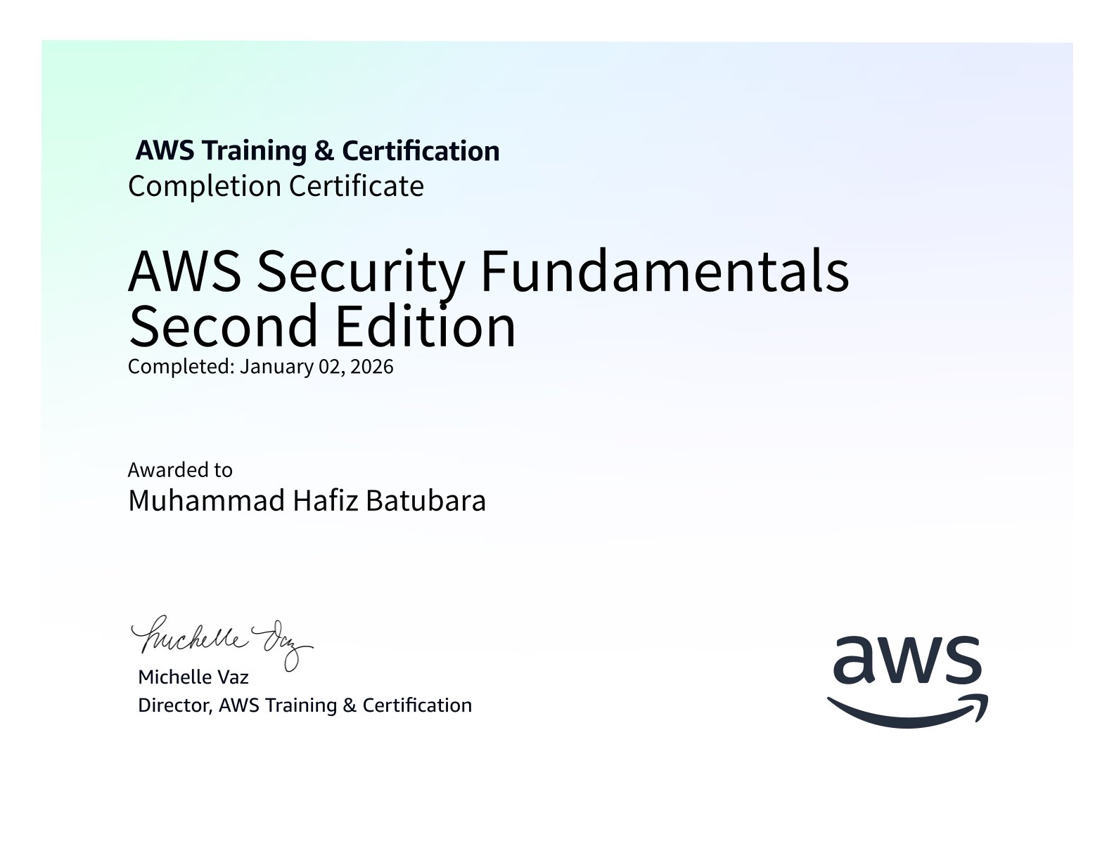 AWS Security Fundamentals Second Edition