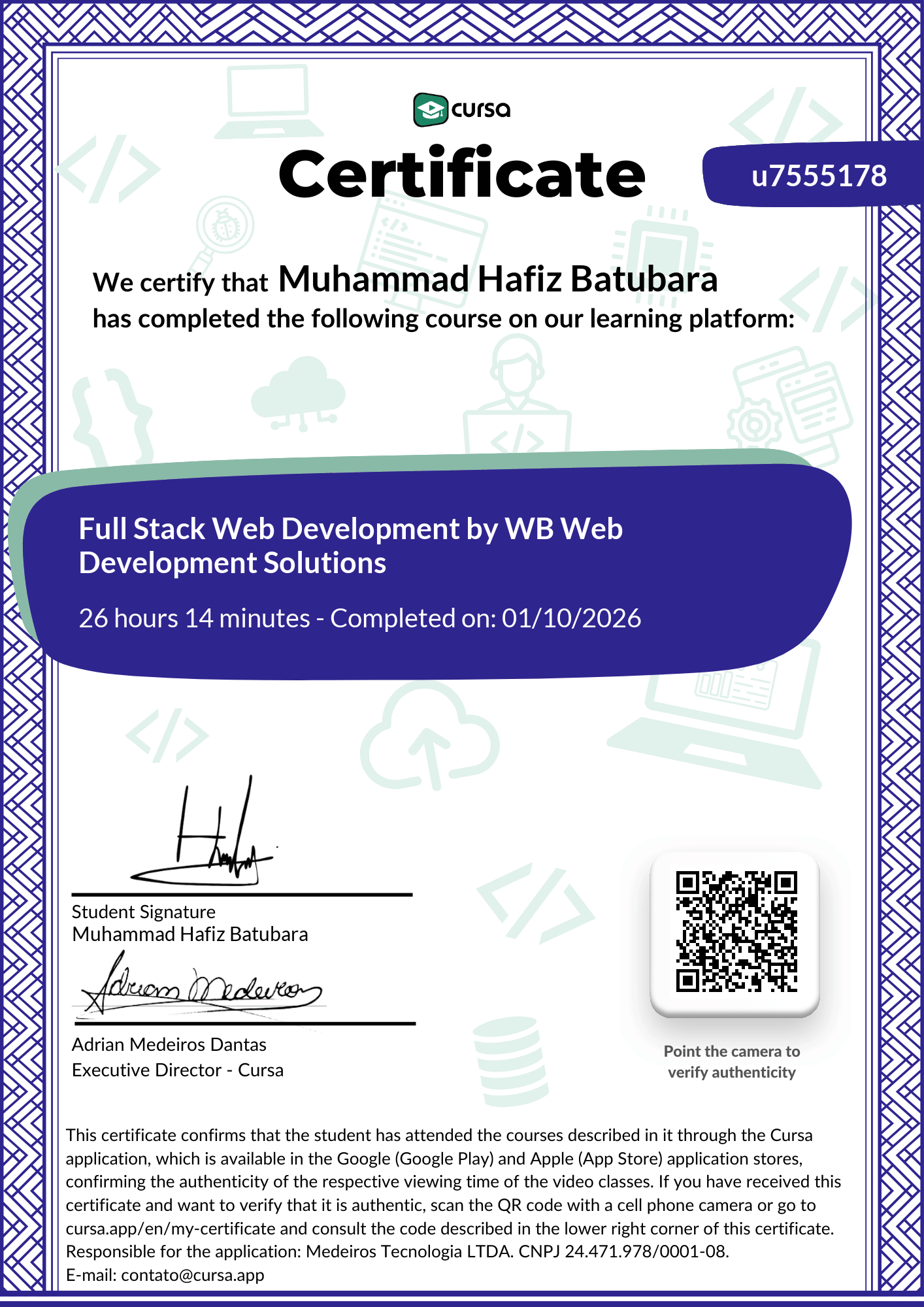Full Stack Web Development by WB Web Development Solutions