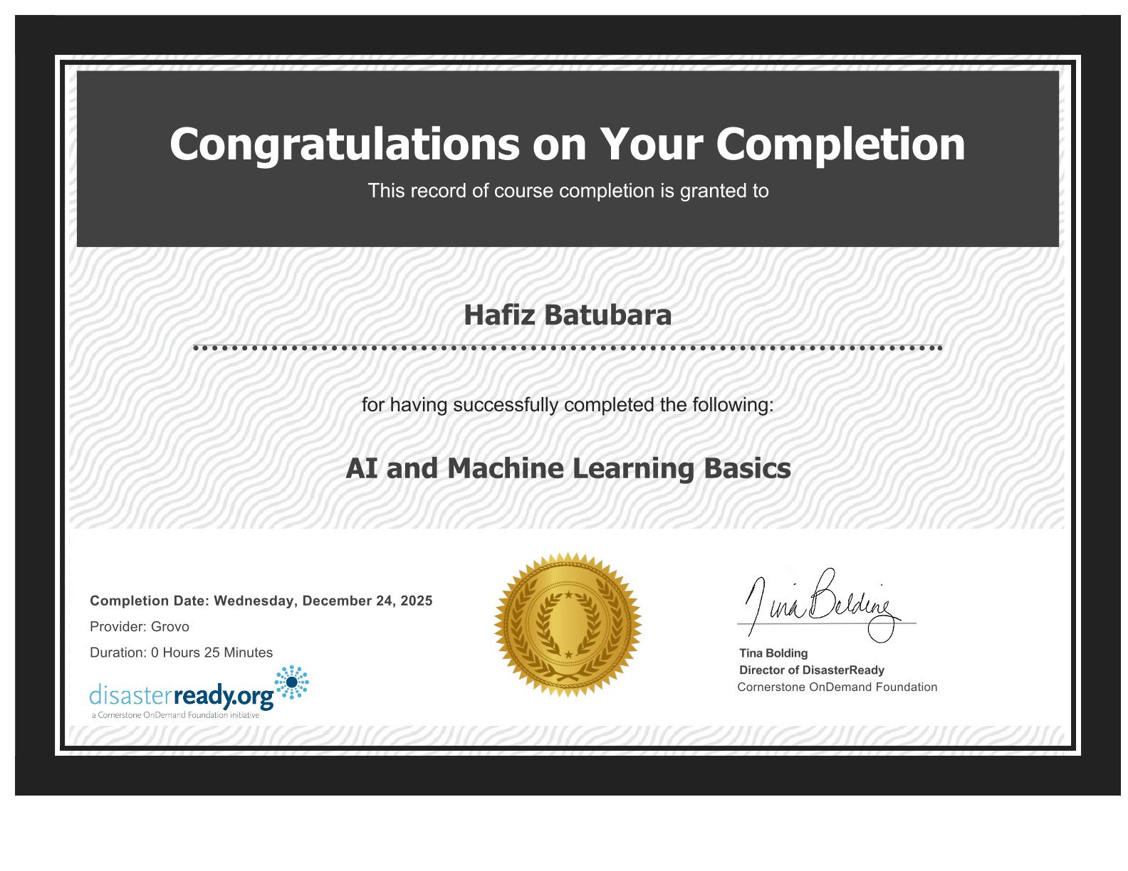 AI and Machine Learning Basics