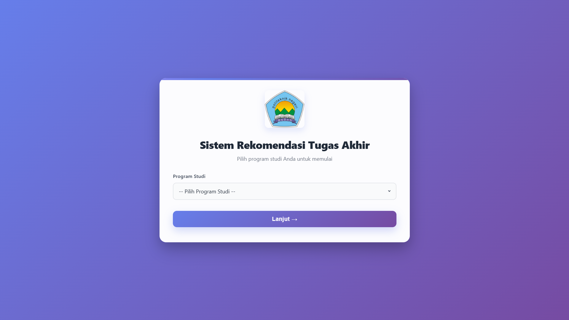 Machine Learning-Based Final Project Title Recommendation System Using Academic Performance Data for Informatics and Computer Engineering Students at Politeknik Negeri Medan